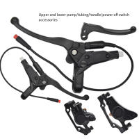 1pc Manija De Freno Electrónico De Aluminio Para Bicicleta Eléctrica XOD Con Conector Impermeable De 2 Pines Accesorio De Bicicleta - details 14