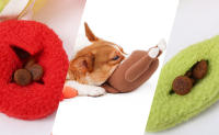 Juguete De Peluche Para Perros Snuffle Interactivo Juego De Actividad Alimenticio Entrenamiento IQ Juguete Masticable Sonoro Animal Lindo Para Entretener a Tu Mascota - details 7