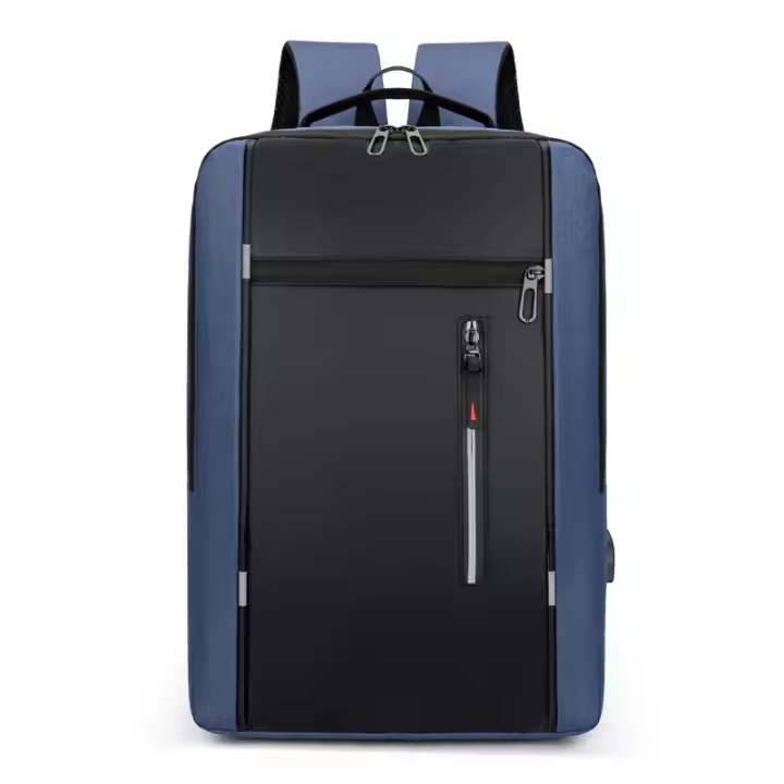 Mochipa De Negocios impermeable para hombre, Morral Escolar with USB de 15,6 pulgadas, para cargador portátil, de gran capacidad - 1