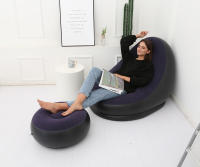 OTAUTAU Sofá Inflable Con Taburete Estuche Reclinable Portátil Para Camping Y Jardín Color Único Producto SF029 - details 5