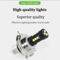Bombilla De Moto LED Universal AC DC Ultra Blanca Alta Brillo H4 P15D BA20D 3030 15SMD Alta/Baja Lámpara De Moto - details 2