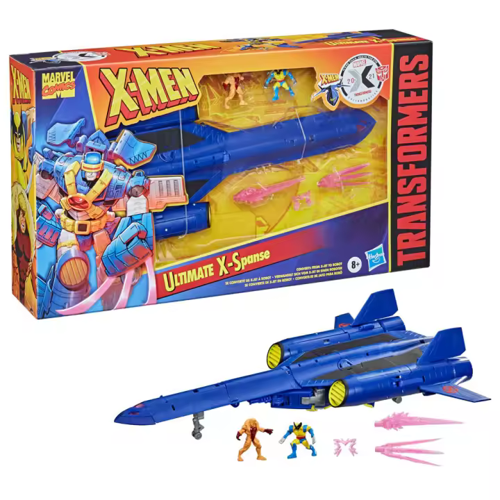 Figura Ultimate X-Spanse X-Men Transformers 22cmFigura  Coleccionable - Idea de Regalo- Mercancia Oficial - Juguetes para Niños y Adultos - Movies Fans - Muñeco para Coleccionistas y Exposición - 1