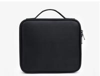 Nueva Bolsa De Maquillaje Para Mujer Viaje Impermeable De Tela Oxford Organizador De Cosméticos Con Cerradura De Cremallera Estilo Casual - details 4