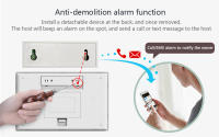 Seguridad Doméstica WIFI GSM Tuya Con Detector De Movimiento Sirena Antirrobo Soporte Alexa Y Google Para El Hogar - details 14