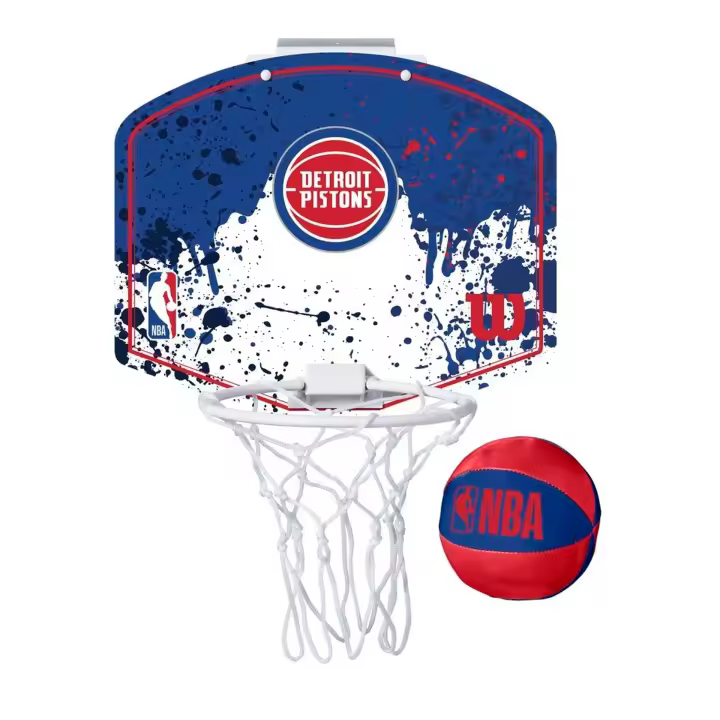 Set Minicanasta Wilson Team Mini Hoop NBA Pistons - 1