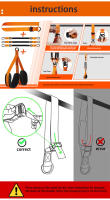 Cinturón De Ayuda Para Pull up Resistencia Elástica Para Ejercicio De Fitness Interior Cinturón De Tensión Para Barra Horizontal Adecuado Para Entrenamiento De Muslos Piernas Y Pecho Color Ámbar Tamaño 55*45*35 - details 5
