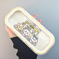 Estuche De Gafas Transparentes Chiikawa Con Diseño De Usagi Y Hachiware Resistente a La Presión Y Portátil Para Estudiantes Almacenamiento De Gafas Y Solares Accesorio De Dibujos Animados - details 3