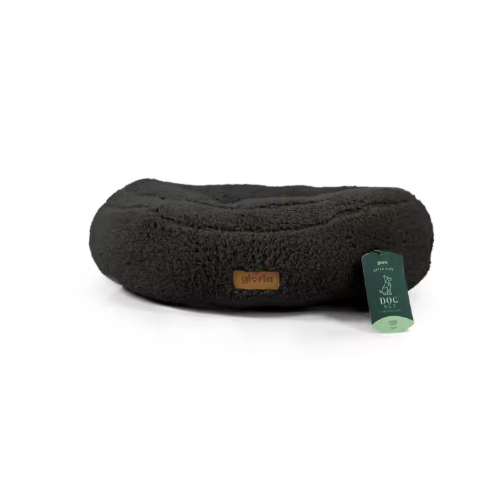Cama para Perro 84 X 80 Cm Negro - Base Antideslizante - Gloria - 1