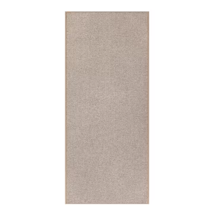 SONGMICS HOME Alfombra, 80 x 200 cm, Alfombra Antideslizante, Alfombra de Yute Sintético, Decoración del Hogar, para Salón, Dormitorio Comedor, Lavable a Máquina, Marrón Camello - 1