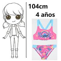 bikini stitch,traje de baño stitch,bikini de niña,ropa de baño,3,4,6 años,cm,fespu - details 5