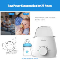 Calentador De Leche Para Bebé Con Estéril De Alimentos Control De Temperatura Precisa 5-Minuto Calentador Rápido Doble Material P.P. Libre De BPA PVC Latex Y Nitrosamina - details 8