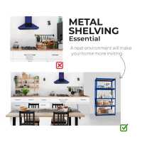 Ociodual Estantería Metálica Essential Azul 875kg - details 6