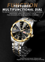 Reloj De Pulsera Para Hombre BINBOND Marca Top Lujo Resistente Al Agua Luminoso Con Fecha Y Día De La Semana Reloj De Acero Inoxidable Cuarzo - details 16