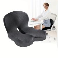 Cojín De Apoyo Lumbar Y Espalda Con Memoria De Forma Para Oficinas Coches Y Familias Almohada De Espalda Integrada Para Confort Diario - details 0
