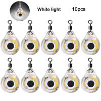 10Pcs Señuelo De Pesca Con Luz Mini Ojo Forma Submarina Luz Nocturna Señuelo Batería Iluminada Flasher Para Agua Salada Y Dulce - details 2