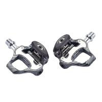 RACEWORK Pedal De Bicicleta De Carretera Ultra-Ligero De Fibra De Carbono Con Bloqueo Automático Y Rodamientos De Aluminio SPD R550 - details 9