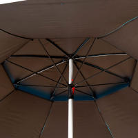 Aktive - Sombrilla de playa y pesca antiviento 200 cm, azul, protección UV50, ventilación superior, inclinación ajustable, 8 varillas de fibra de vidrio, tubo 22/25 mm, funda incluida - details 4
