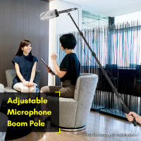 Andoer Soporte De Micrófono Portátil Extensible Con Tornillo De 1/4 Y Empuñadura De Esponja Con Bloqueos De Giro Para Fotografía Y Estudio De Video - details 2