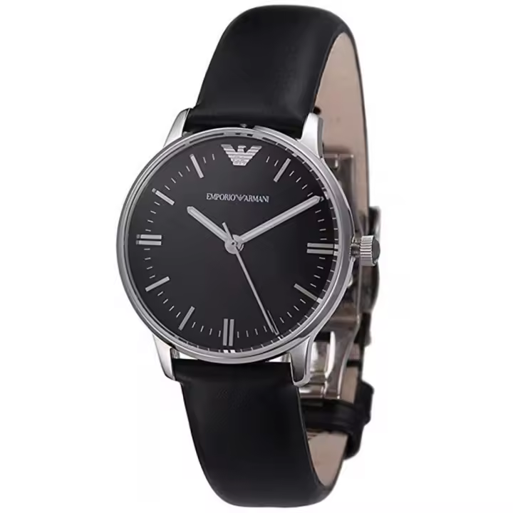 Reloj Armani Hombre AR1600 (32mm) - Cuero - Acero Inoxidable - Resistente Al Agua - 1