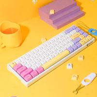 Keycaps PBT XDA Profile 135 Teclas Personalizadas Lindas Proceso De Sublimación Térmica Para Cherry/Gateron XM Switch (Helado) - details 4