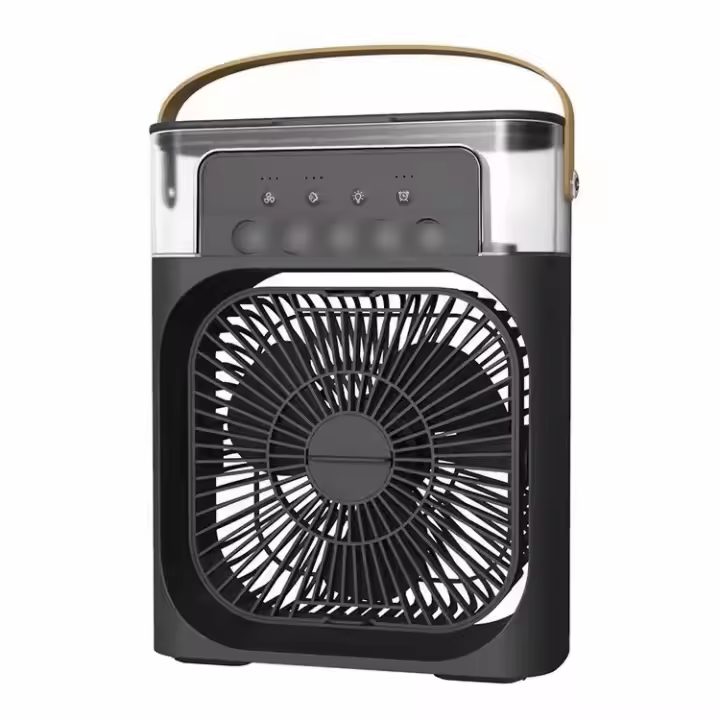 Aire Acondicionado Portátil Enfriador de Aire 4 en 1 600 Ml 3 Velocidades Ventilador - 1