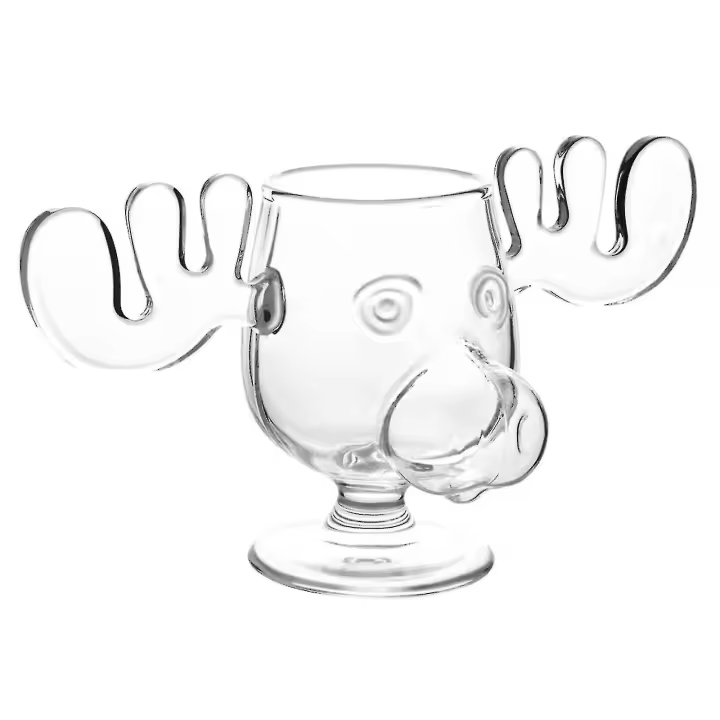 National Lampoons Christmas Vacation Acrylic Moose Cup Griswold Moose Mug 8oz Gift Idea01 - 1