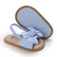 Sandalias De Verano Para Bebés Casual Y Minimalistas Zapatos Con Lazo Suelas Suaves Ligeros Para Caminar Comodidad Breathability Para Niñas - details 10