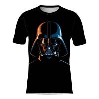 Camiseta Gráfica Star Wars Para Hombres Y Mujeres Darth Vader Y Trasnochadores Estilo Casual Transpirable Para Verano - details 4