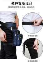 Riñonera de nailon multifunción para hombre, bolso para la cintura y la cadera, cinturón para la pierna, viaje, escalada, motociclista - details 3