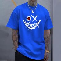 Camiseta Casual Para Hombre 100% Algodón Cuello Redondo Manga Corta Suave Y Cómoda Para Verano Uso Diario Interior Exterior - details 6
