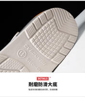 Zapatillas De Hombre Casual Transpirables Y Cómodas Para Verano Impermeables Con Bajo Suave Para Playa Zapatillas De Conducción Dual Propósito - details 6