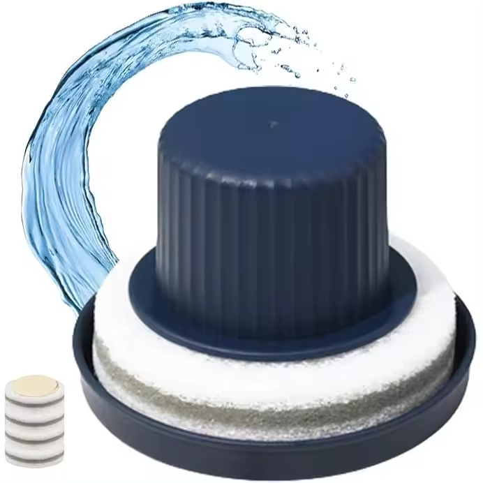 Verde - Cepillo para Fregar Platos de Cocina Multifuncional - Cerdas Rígidas - Color Azul - 1