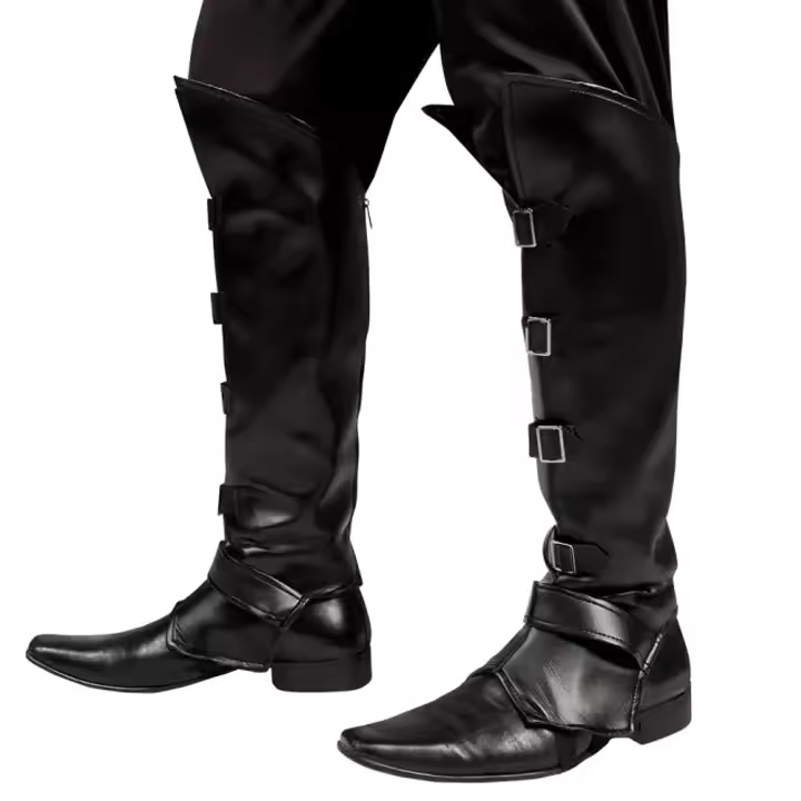 Cubrebotas Negro hebillas (Boland) - 1