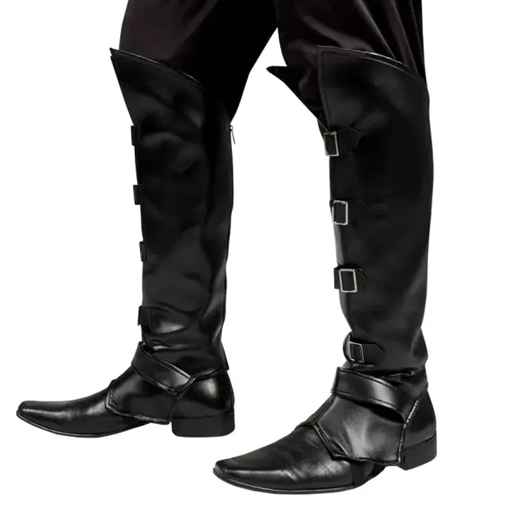 Cubrebotas Negro hebillas (Boland) - 1