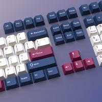 Keycaps De PBT Perfiles Cherry Para Gaming Teclado Mecánico MX Switches Layout ISO Minimalista Para GMK87 AULA 75 126 Teclas - details 27
