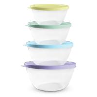 Pack de 4 Tupper de Cristal Para Alimentos | Set de 4 Recipientes Herméticos Aptos Para Microondas, Lavavajillas y Congelador - details 0