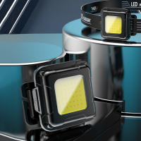 Linterna Frontal Multifuncional Mini COB LED Recargable Por USB Con Ángulo Ajustable Para Pesca Nocturna Y Uso General - details 3