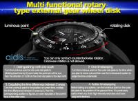 Reloj De Pulsera De Cuarzo Para Hombre Addies Militar Especial Forces Deportivo Al Aire Libre Luminoso Clásico SEAL Ejército Resistente Al Agua Con Luz Trasera Y Correa De Silicona - details 4