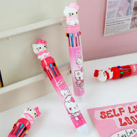 Sanrio Kuromi Bolígrafo De Punto De Sombra 36 Piezas 10 Colores Marcador 0.7mm Material Plástico Instrumento De Escritura Para Escuela Y Oficina - details 20