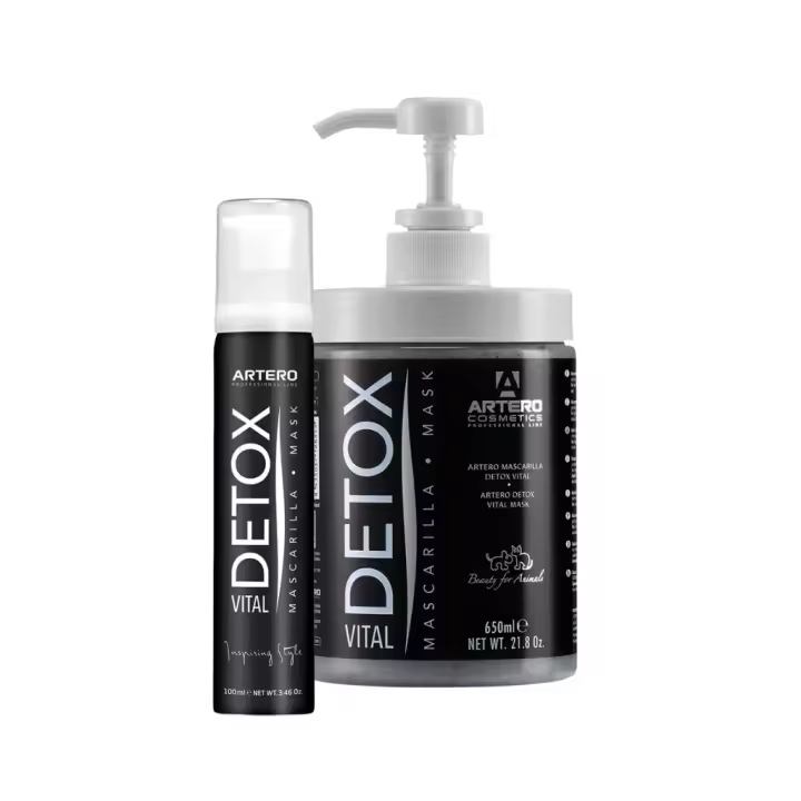 ARTERO - Detox Vital - Mascarilla de Carbón Activo Anti polución para Perros y Gatos - 1