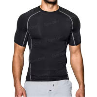 Camiseta De Compresión Para Hombres MMA Rashguard Boxeo Camiseta Corta De Entrenamiento En El Gimnasio Fitness Deportes Jiu Jitsu - details 13