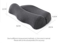 Almohada De Cervical Ergonómica De Espuma De Memoria Almohada De Contorno Para Dormir De Lado Ayuda Ortopédica Suave Y Cómoda Soporte Para El Cuello - details 16