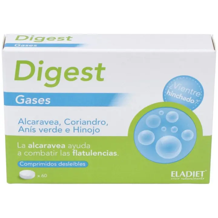 Eladiet Digest Gases En Comprimidos - 1