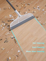 Escoba De Silicona Mágica Herramienta De Limpieza Para El Piso Dual-Purpose Mop Para El Hogar Y Baño Material De Silicona Y Plástico - details 3