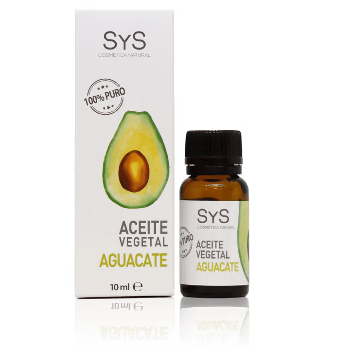 Sys Cosmética Natural Aceite Facial 100% Natural de Aguacate 10ML - 1