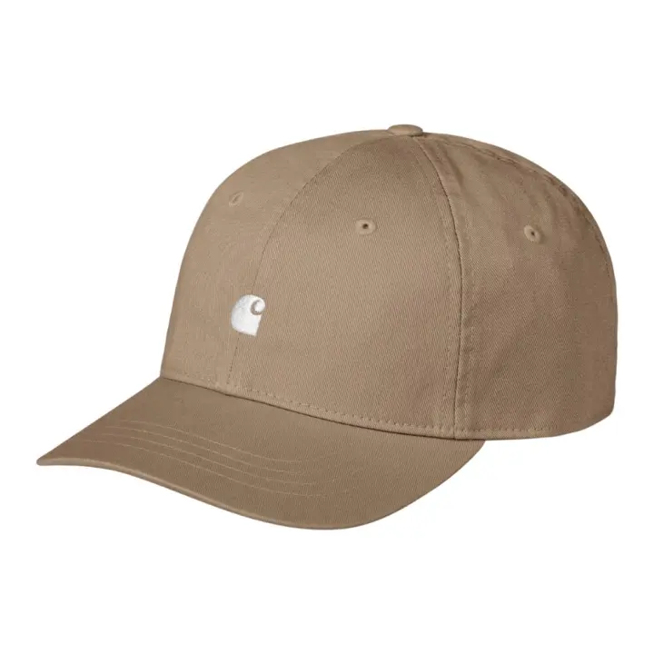 Gorra Beige Carhartt Madison Logo Cap Leather - 1