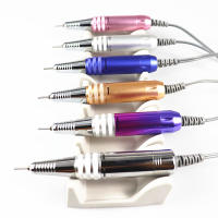Máquina De Uñas Eléctrica pro 35000RPM Con Mango De Acero Inoxidable Herramienta De Arte De Uñas Y Accesorios Para Manicura - details 0