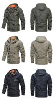 Chaqueta De Ropa Militar Para Hombres Impermeable Con Varios Bolsillos Para Camping Y Carreras Chaqueta Táctica Para Hombres - details 1