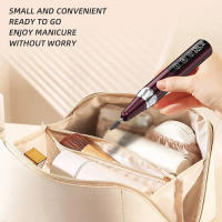 Taladro De Uñas Eléctrico Portátil Recargable Con Accesorios Para Manicura Y Peluquería Herramienta De Pulido Y Enchufe - details 4