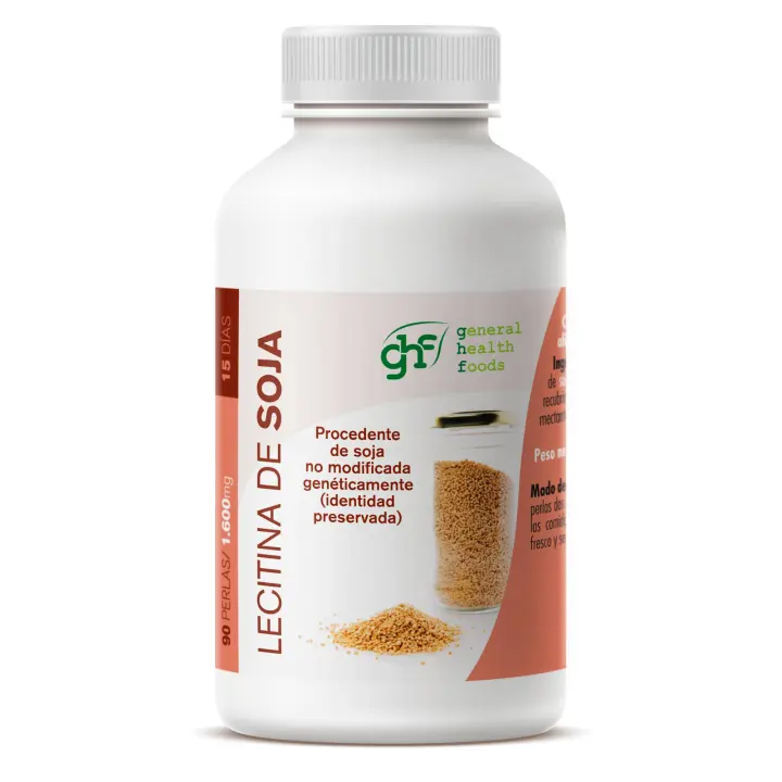 Lecitina De Soja 1600 Mg 90 Perlas - 1